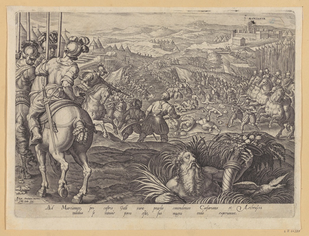 Stradanus - The Battle of Marciano