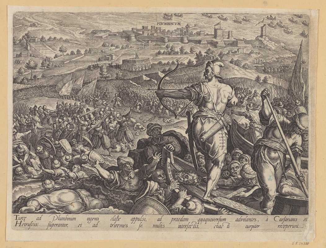 Stradanus - The Defeat of The Turcs at Plumbinum