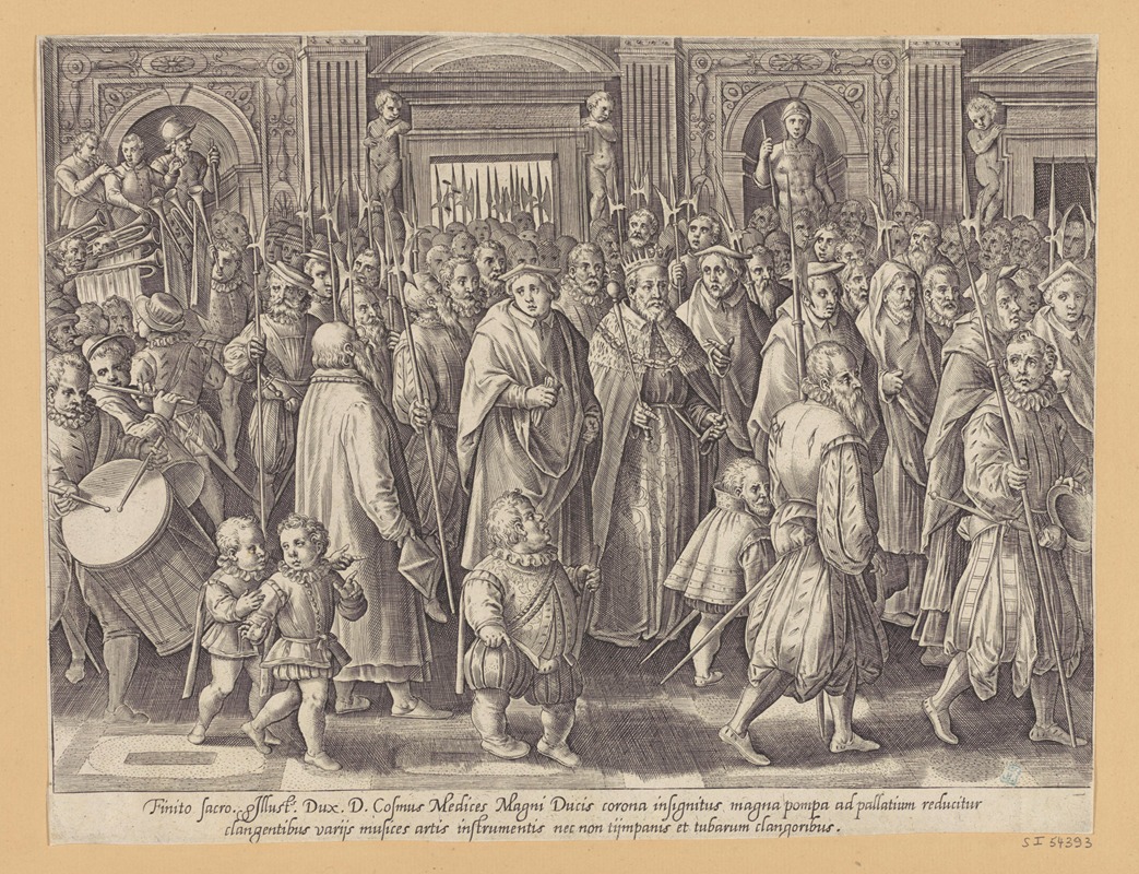 Stradanus - The Return of Cosimo I to His Palace