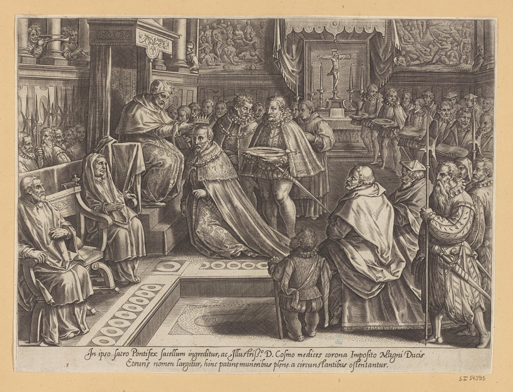 Stradanus - The Coronation of Cosimo I