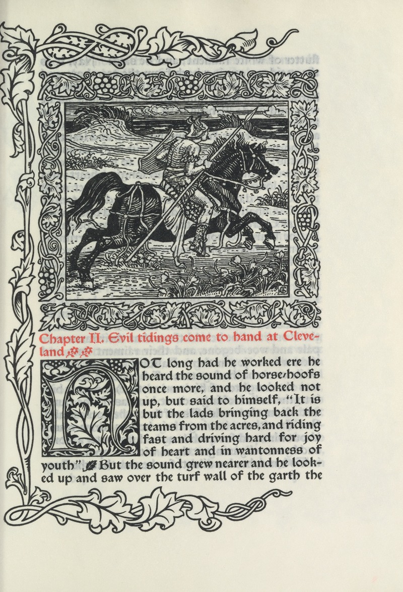 Walter Crane - Chapter II. Evil tidings come to hand at Cleveland