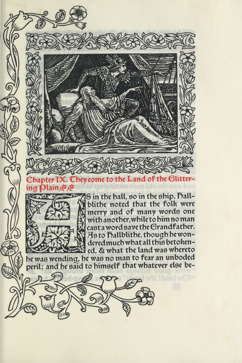 Walter Crane - Chapter IX. They come to the Land of the Glittering Plain
