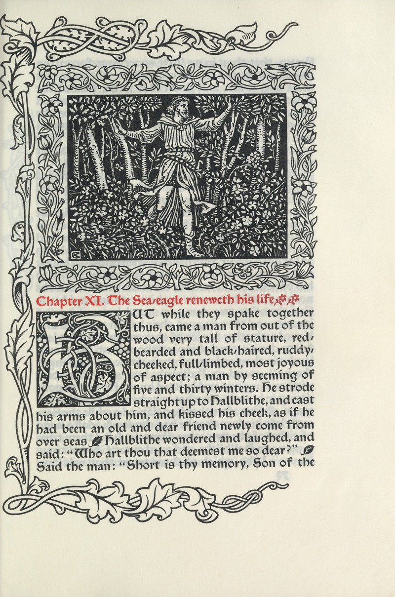 Walter Crane - Chapter XI. The Sea-eagle reneweth his life