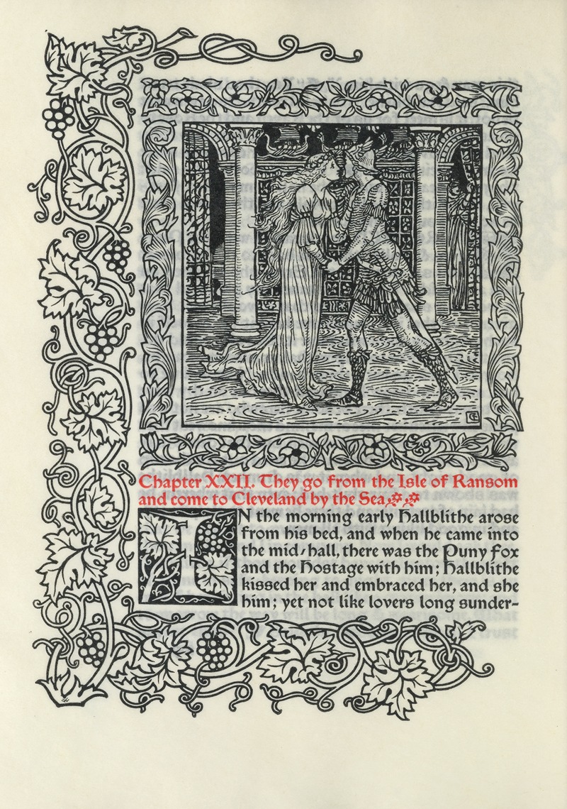 Walter Crane - Chapter XXII. They go from the Isle of Ransom and come to Cleveland by the Sea