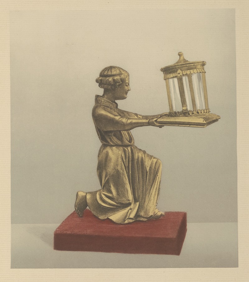 Wilhelm von Bode - Figure Holding A Reliquary – French; Second Half Of Xiv Century