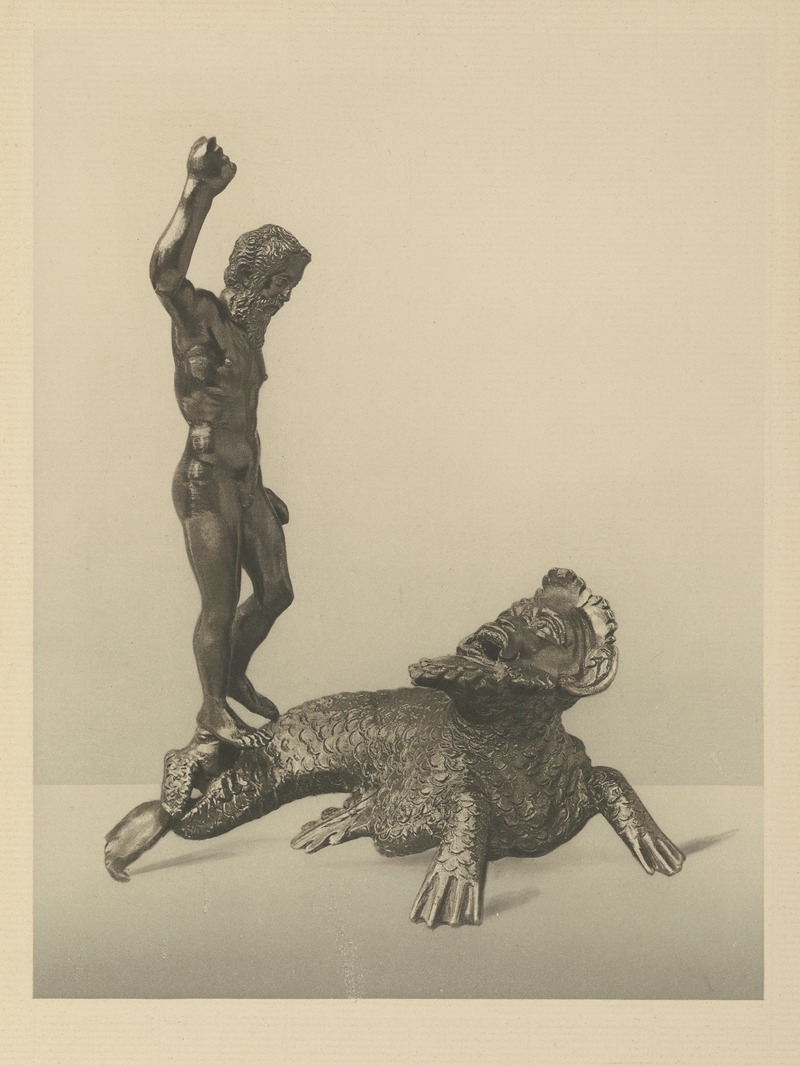 Wilhelm von Bode - Neptune And Seamonster – Copy After Bellano