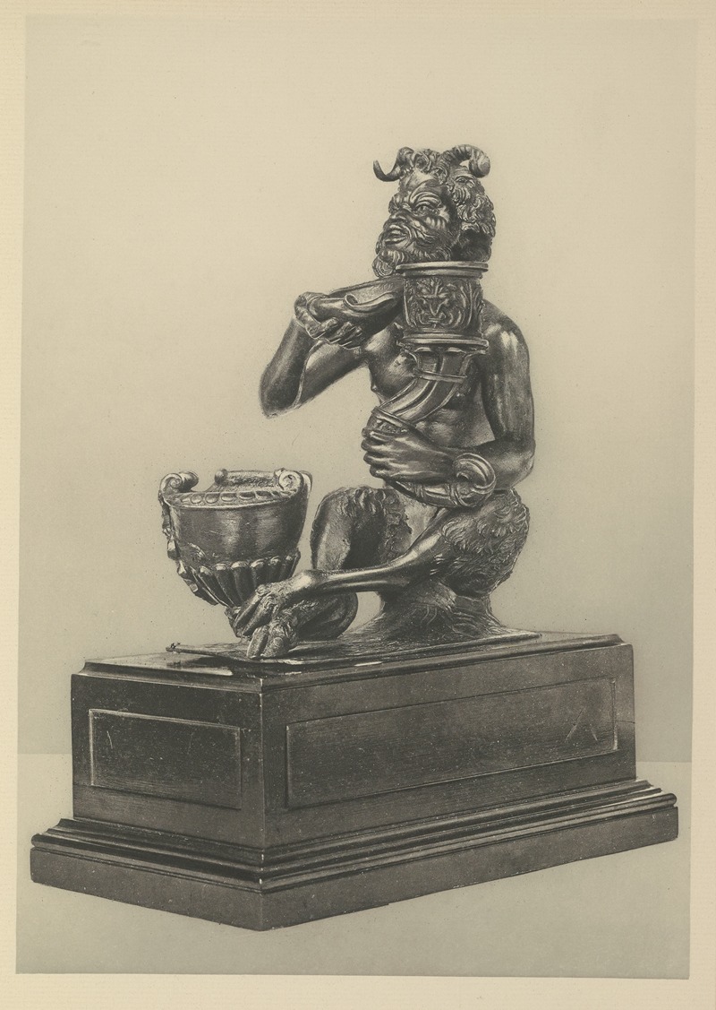 Wilhelm von Bode - Satyr With Inkstand And Candlesocket – Riccio