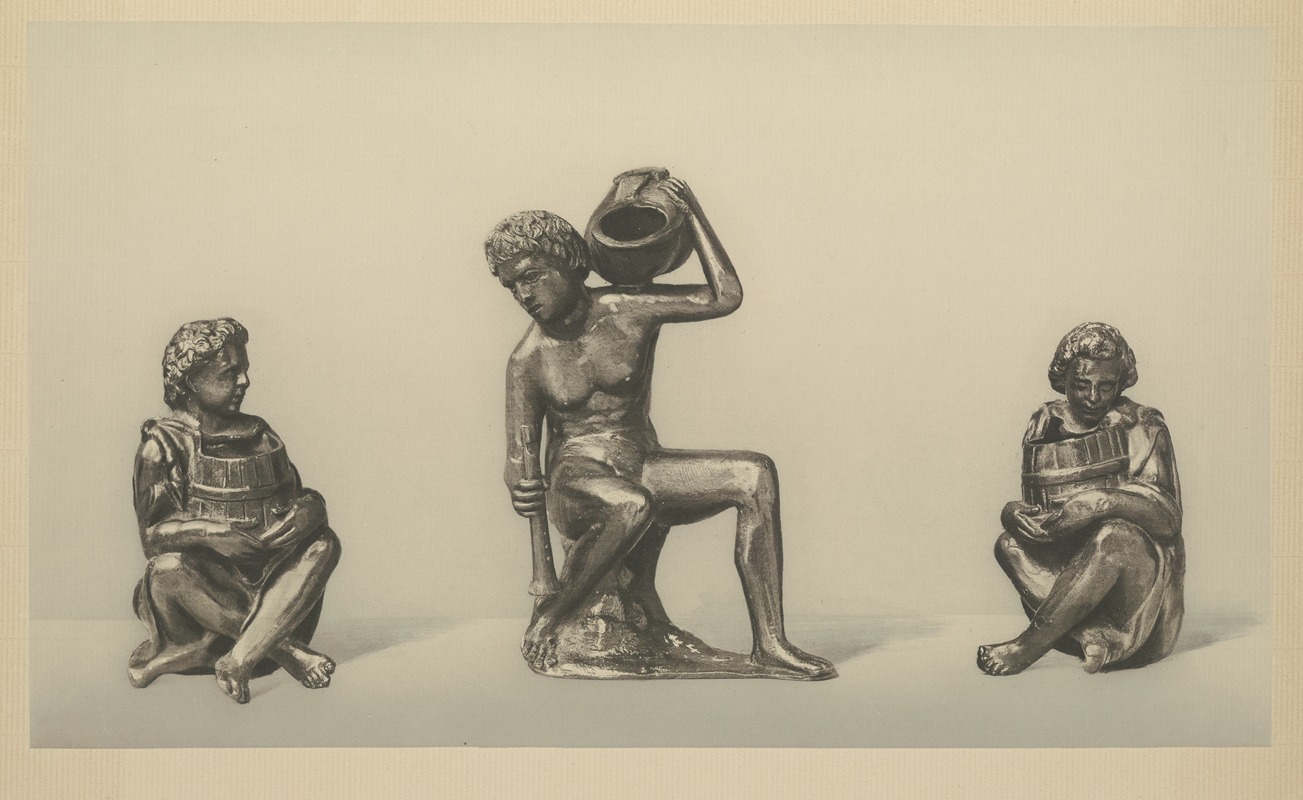 Wilhelm von Bode - Youth With Lamp In The Form Of A Shell – Riccio; Inkstand – Workshop Of Riccio