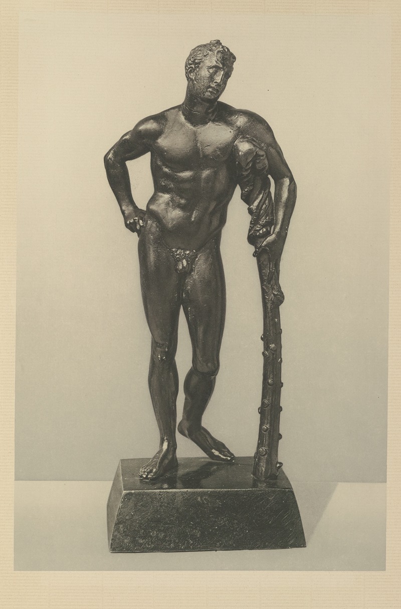Wilhelm von Bode - Hercules Leaning On His Club – Paduan; First Half Of XVI Century