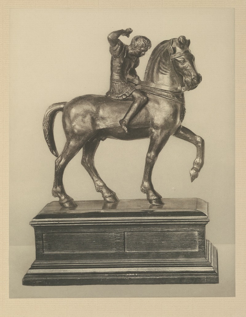 Wilhelm von Bode - Equestrian Figure Of A Warrior – Paduan; Beginning Of XVI Century