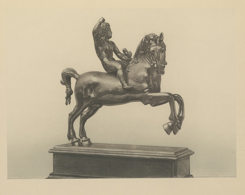 Wilhelm von Bode - Nude Boy On Horseback – North Italian; XVI Century