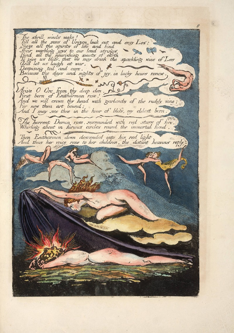 William Blake - The shrill winds wake …