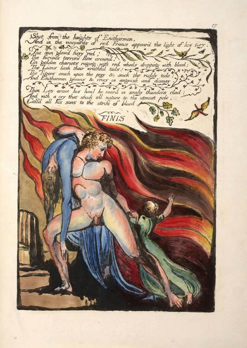 William Blake - Shot from the heights …