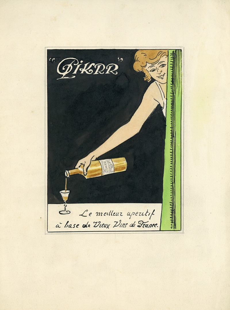 Albert Daenens - Reclameontwerp voor ‘Rikrr’.