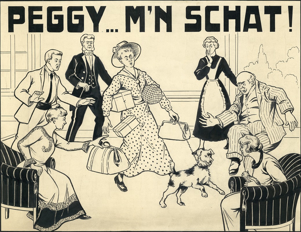 Albert Daenens - Toneelfragment; Peggy… m’n schat