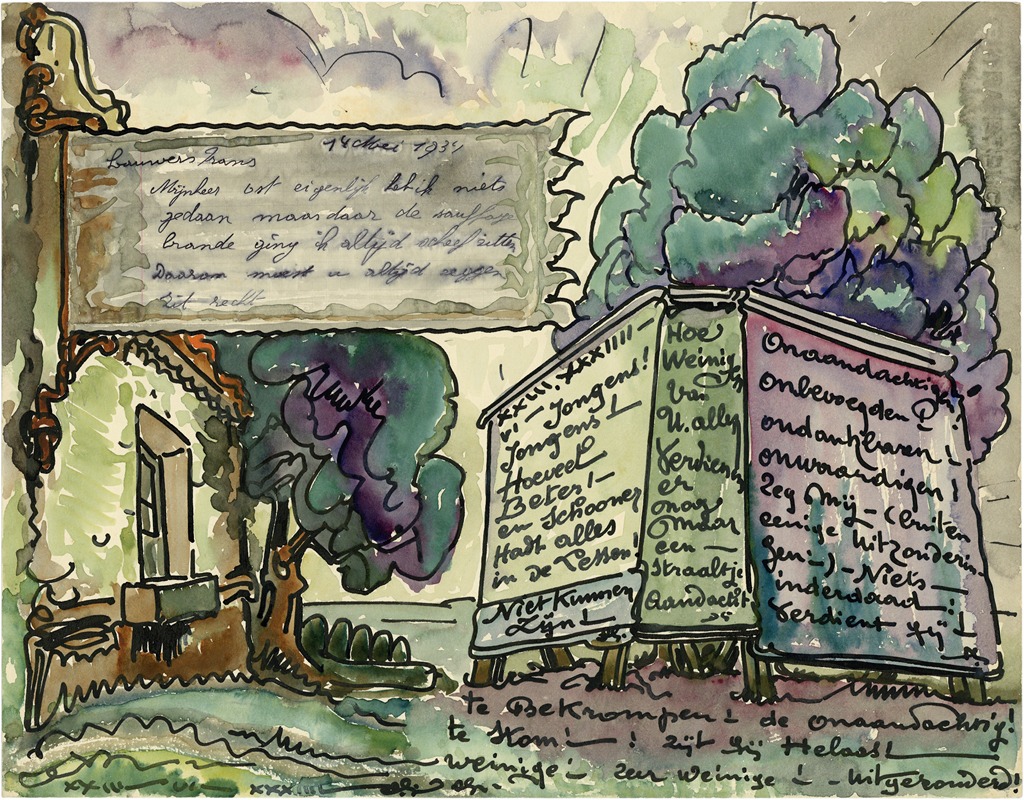 Alfred Ost - Brief Lauwers