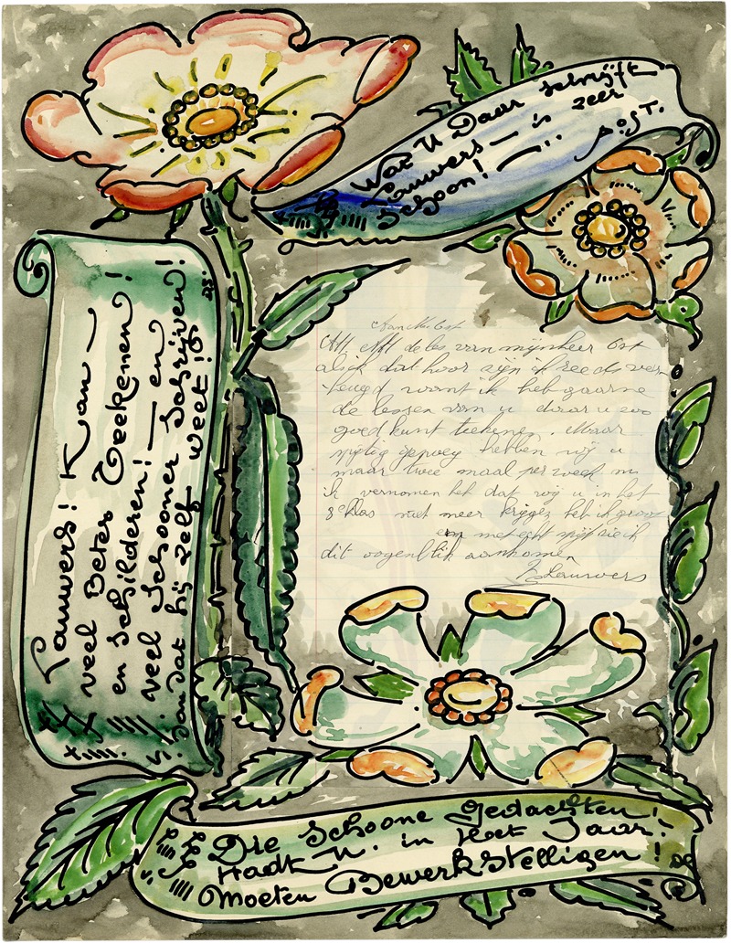 Alfred Ost - Brief Lauwers