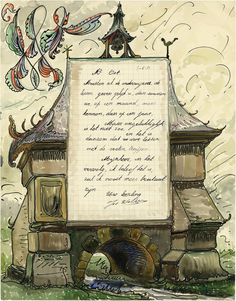 Alfred Ost - Brief Wollens
