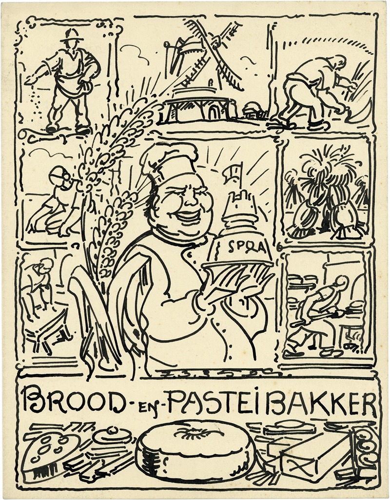Alfred Ost - Brood en Pasteibakker