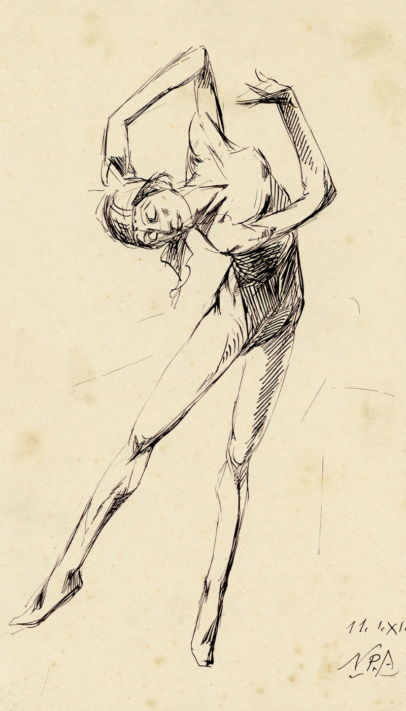 Alfred Ost - Danseres