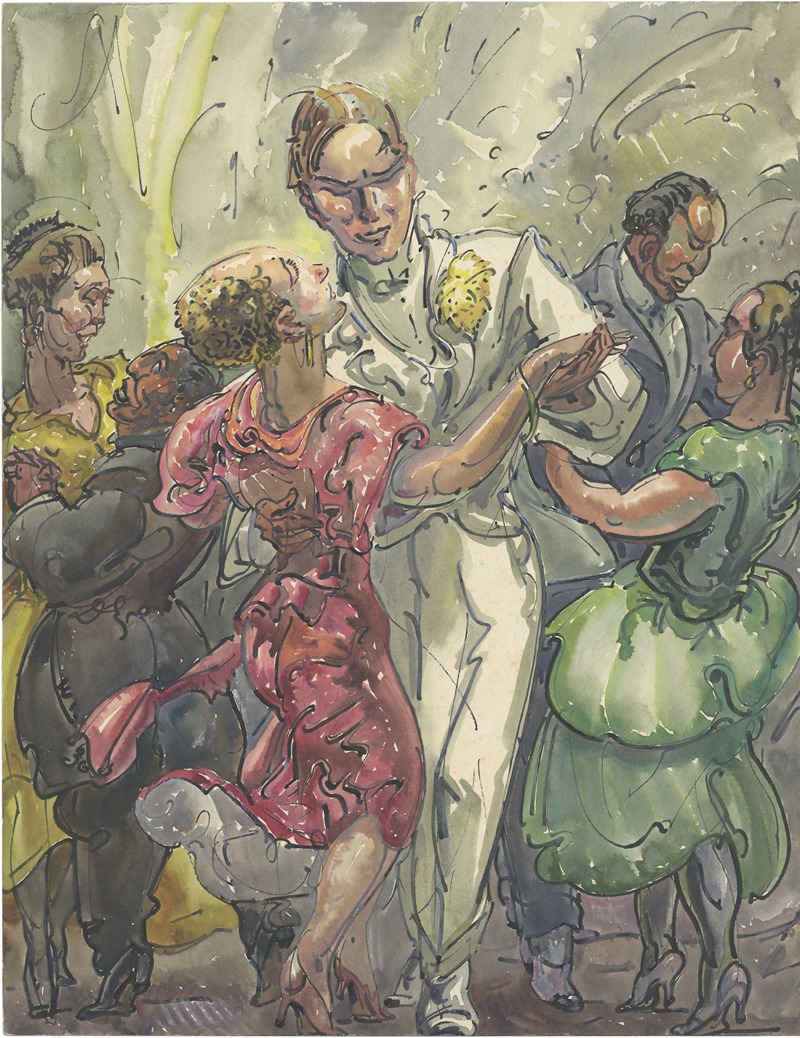 Alfred Ost - Dansers