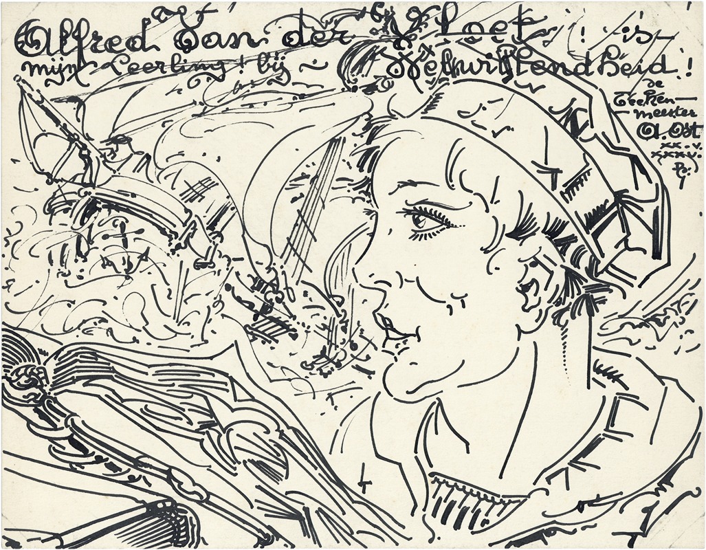 Alfred Ost - Leerling Van der Vloet