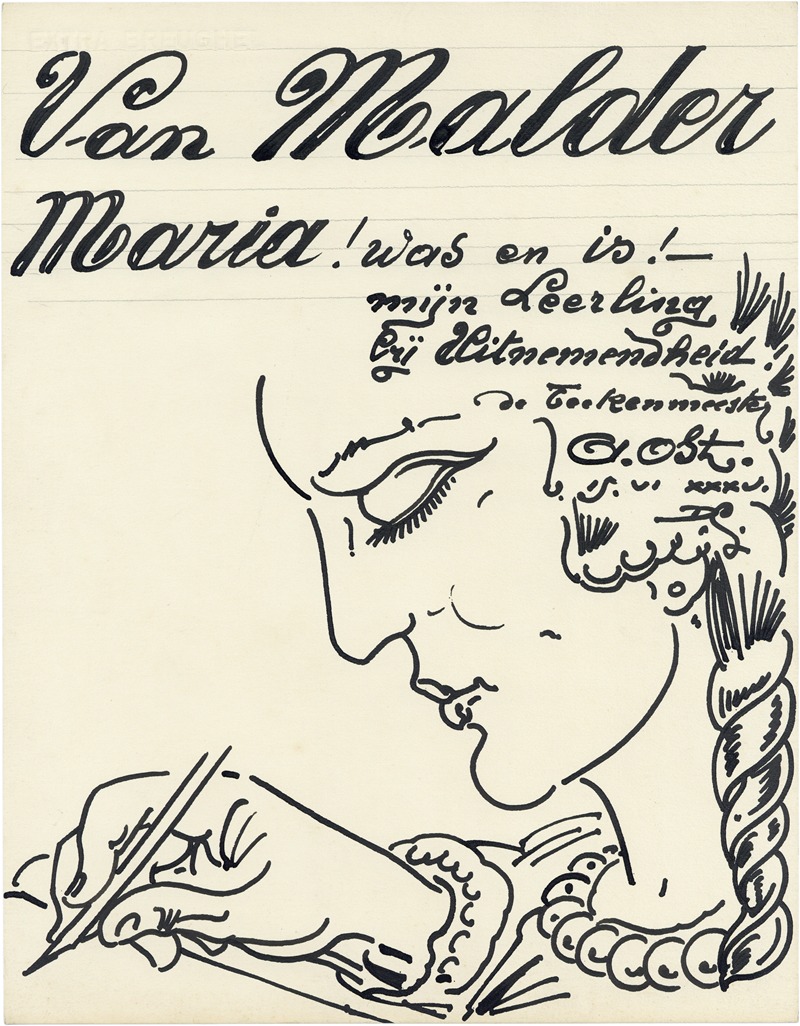 Alfred Ost - Leerling Van Malder