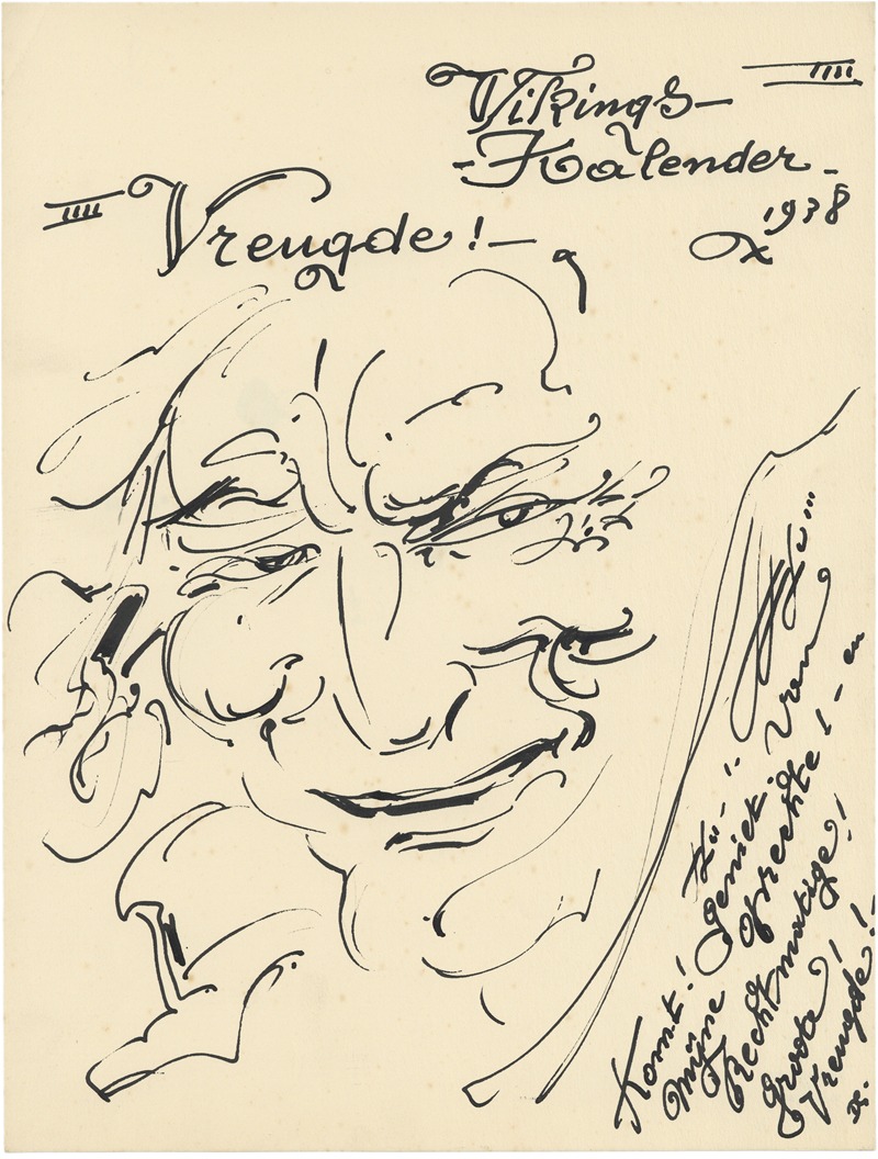 Alfred Ost - Vikingskalender – IIII Vreugde