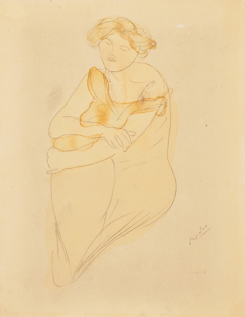 Auguste Rodin - Femme à la robe jaune (Psyché)