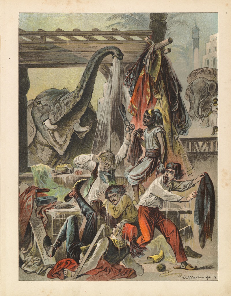 Carl Offterdinger - De olifant en de kleermaker