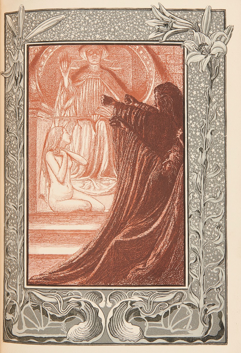 Carlos Schwabe - Au jardin de l’infante.