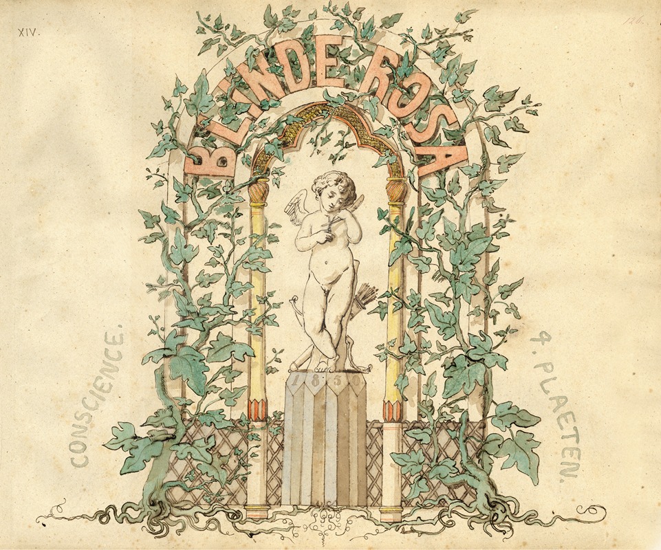 Edward Dujardin - Blinde Rosa (Omslag)