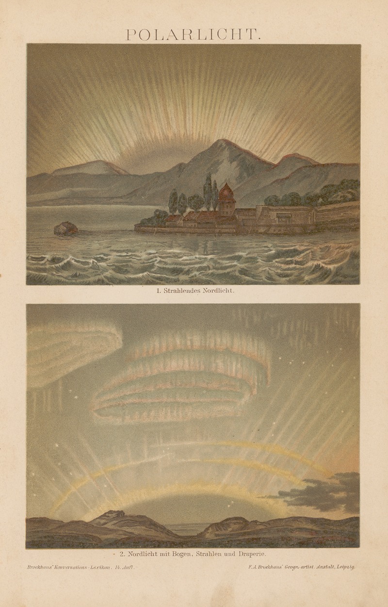 F.A. Brockhaus - Polarlicht