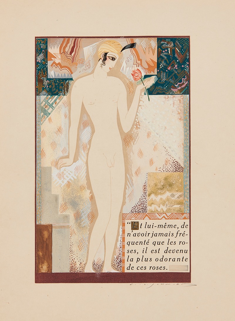 Francois-Louis Schmied - Histoire charmante de l’adolescente Sucre d’amour