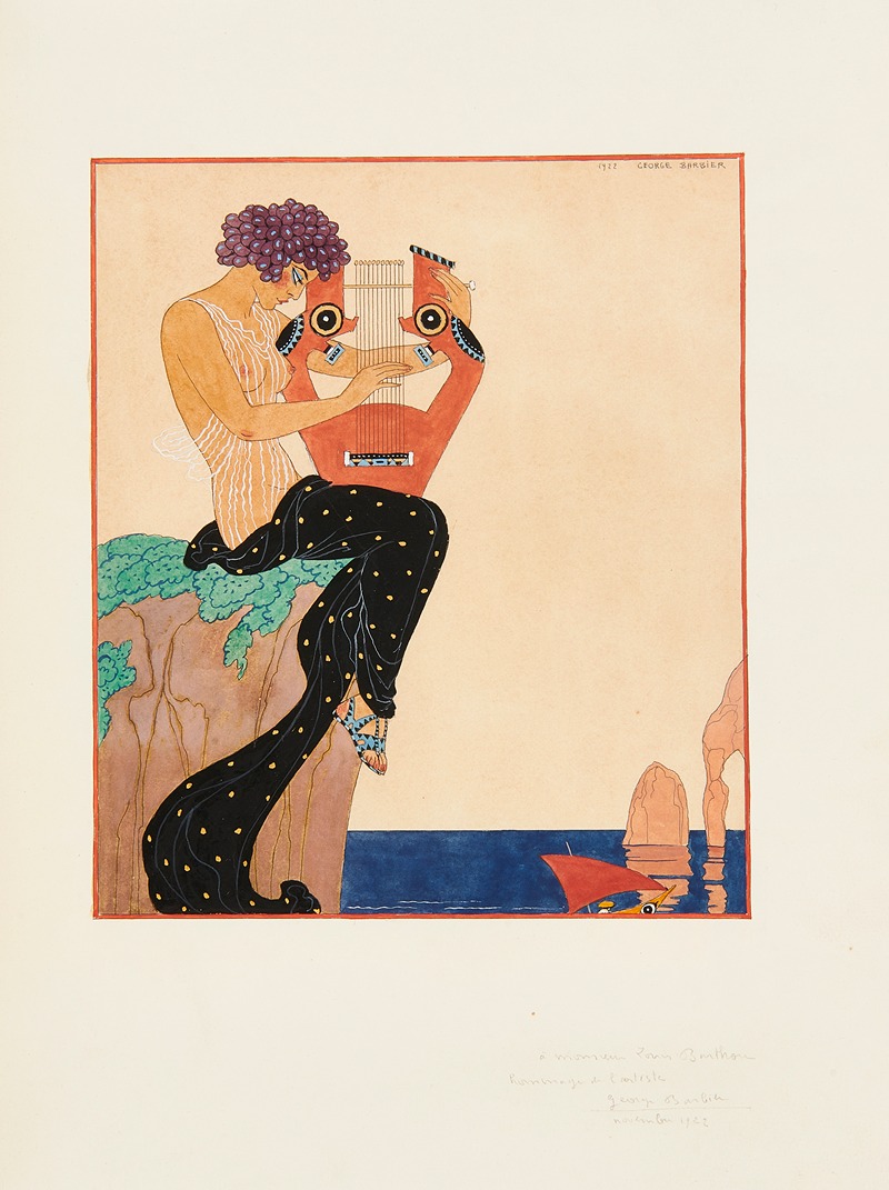 George Barbier - Les Chansons de Bilitis.