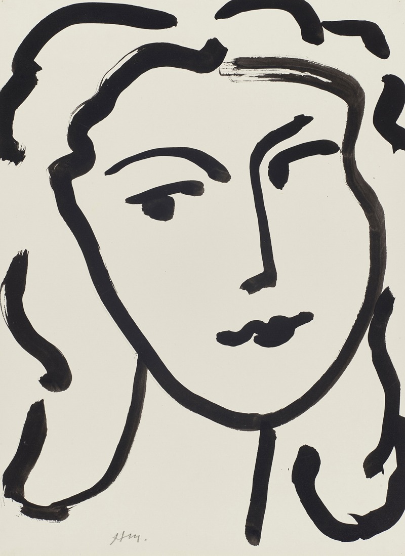 Henri Matisse - Visage de femme