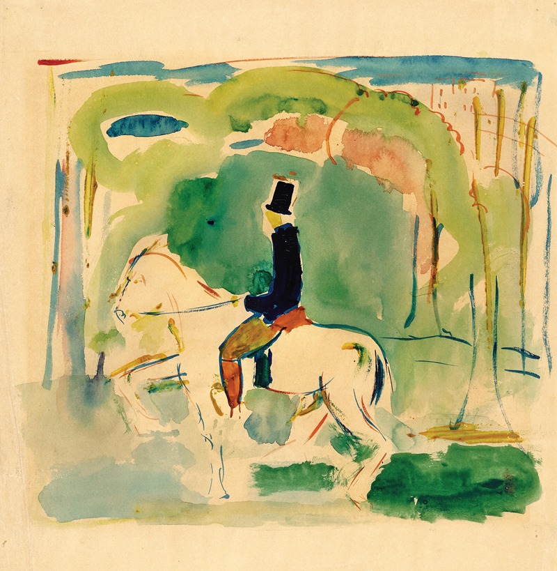 Hermann Stenner - Reiter (Horseman)
