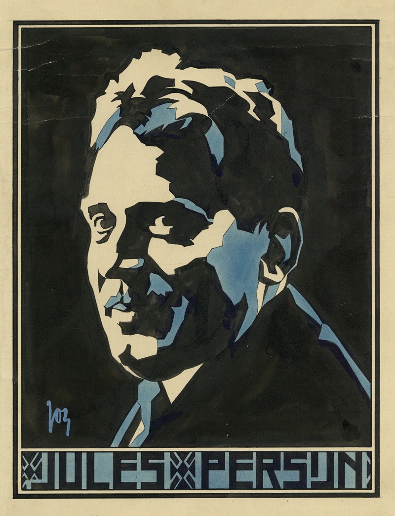 Jos De Swerts - Portret van Jules Persijn.