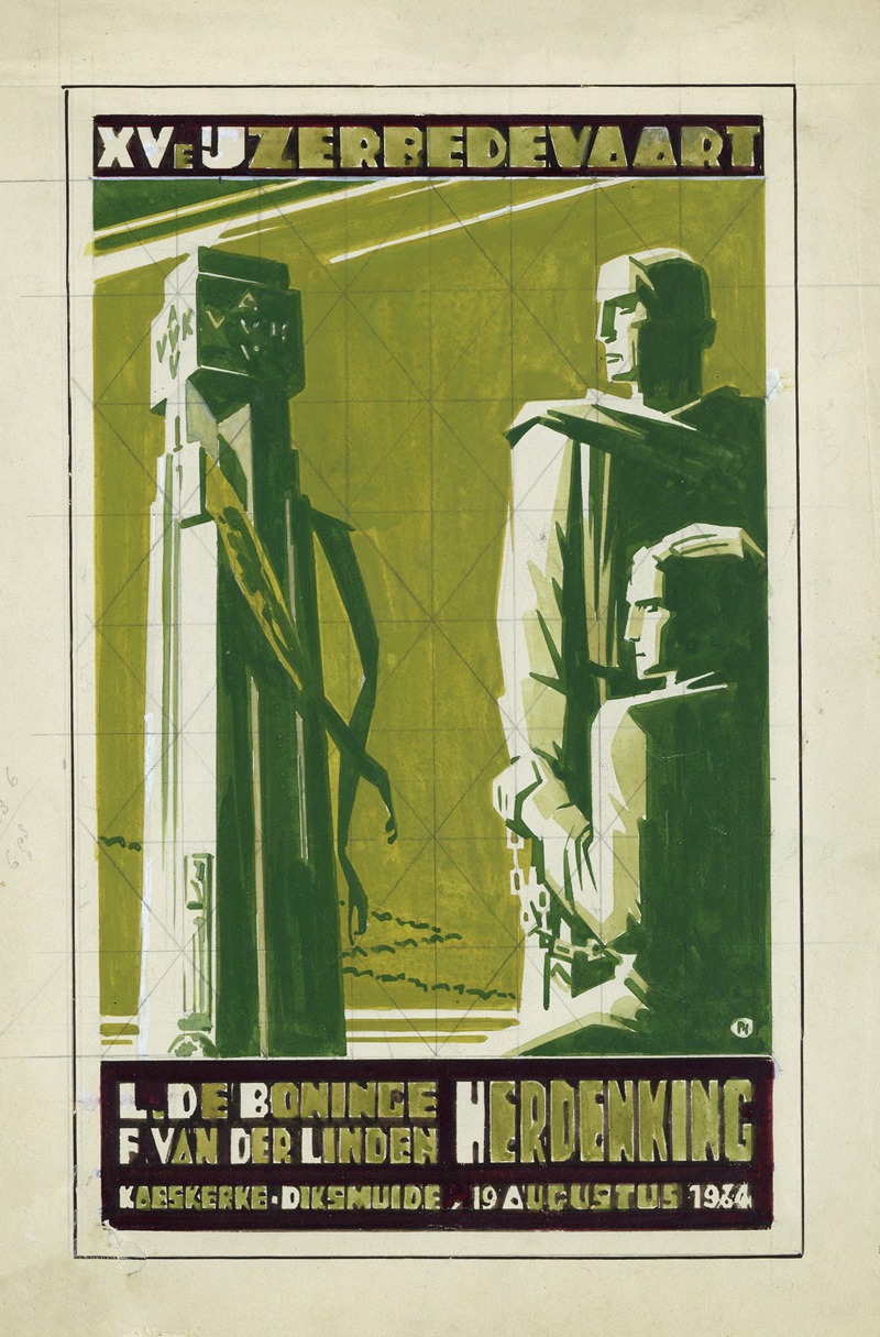 Jos De Swerts - XVe ijzerbedevaart, 19 augustus 1934