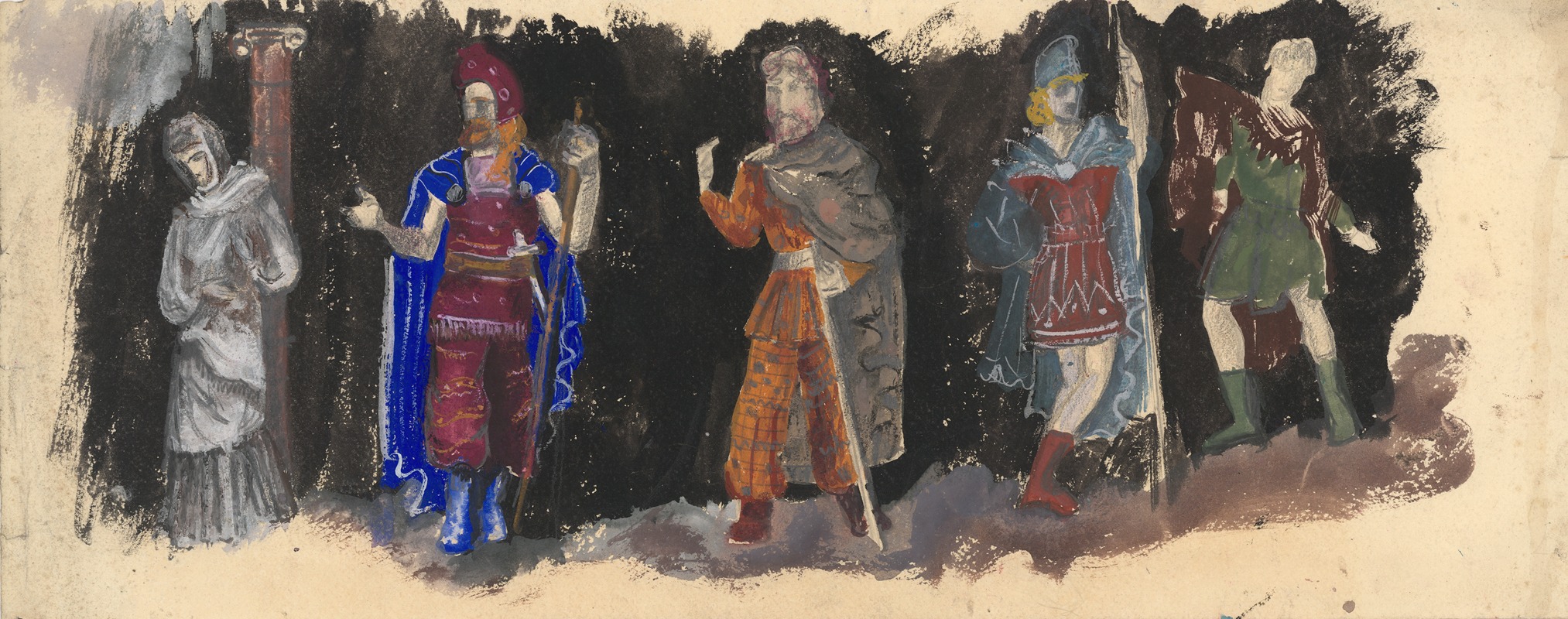 Lon Landau - Reeks onbekende personages
