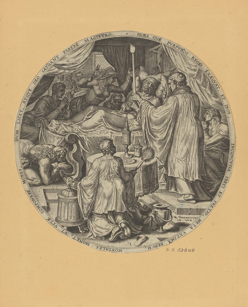 Maarten Van Heemskerck - The Dying Hour