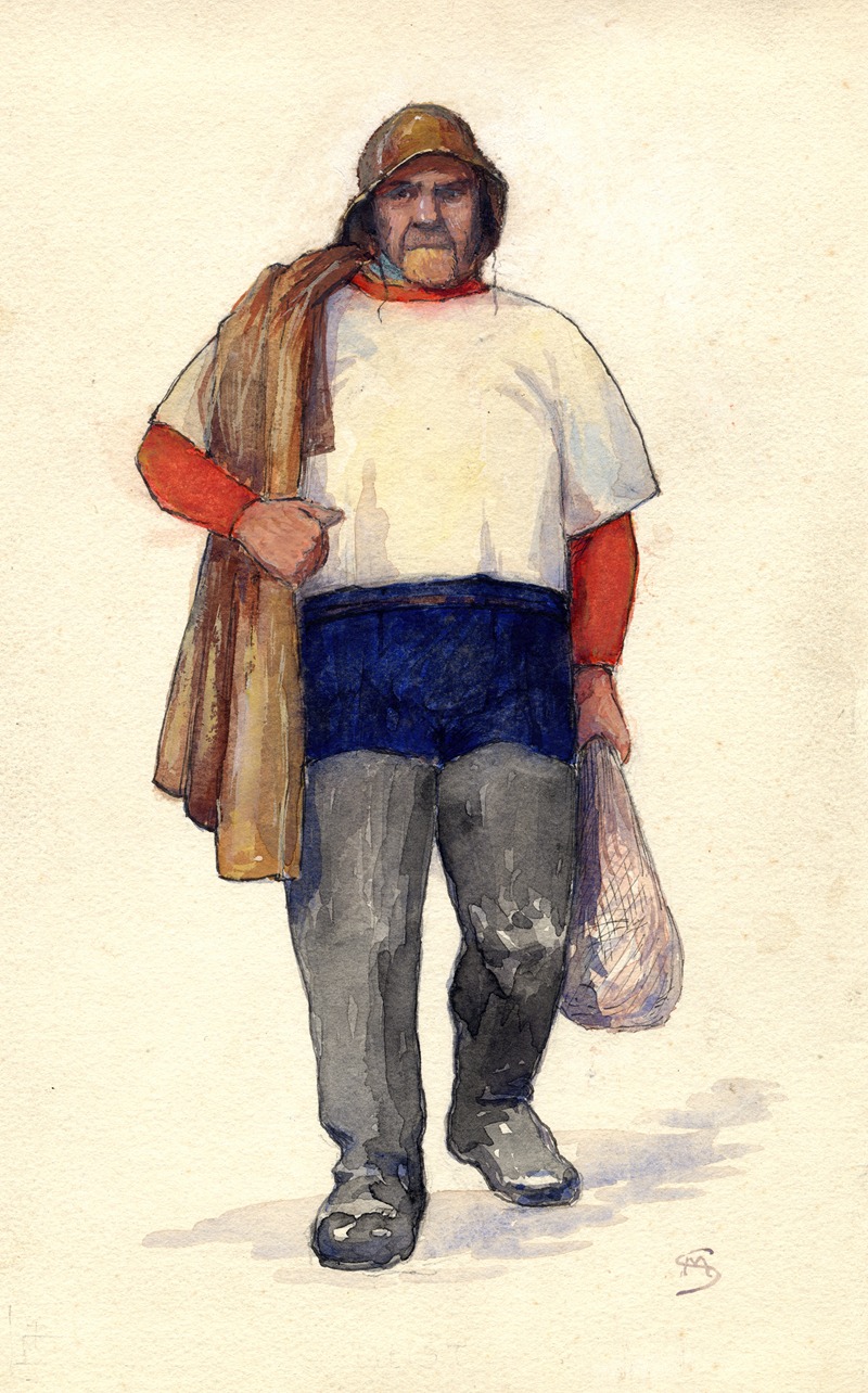 Maurice Seghers - Visserstype van Blankenberge – Heyst