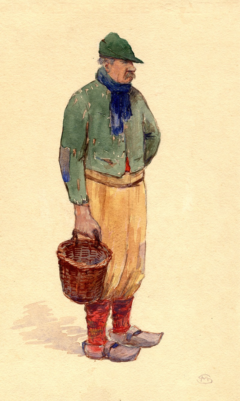Maurice Seghers - Visserstype van Mariekerke aan de schelde (Mariekerkse jollen).