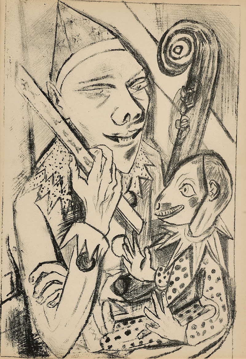 Max Beckmann - Am Klavier