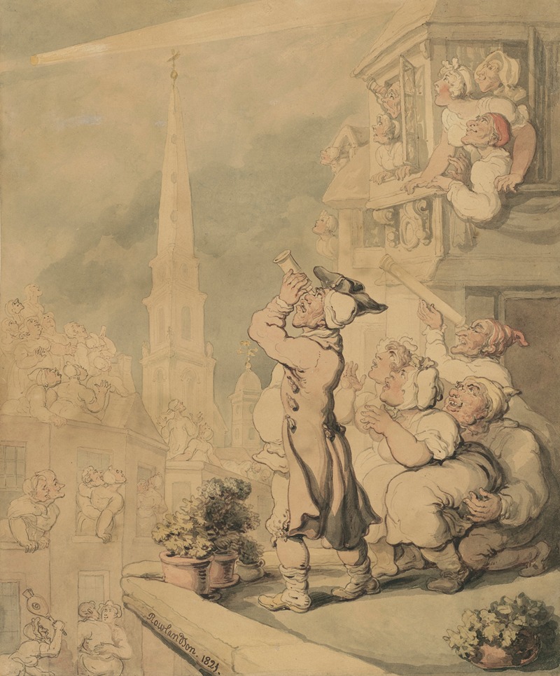 Thomas Rowlandson - The Comet