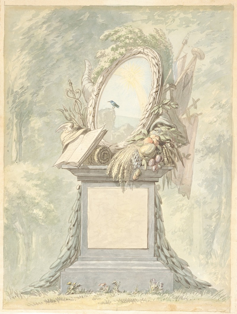 Aert Schouman - Monument