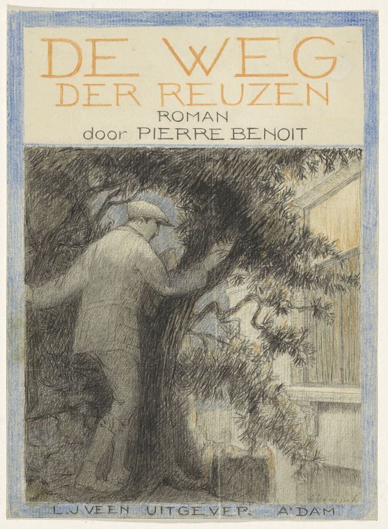 Anny Leusink - Bandontwerp voor Pierre Benoit, De weg der reuzen (La chaussée des géants)