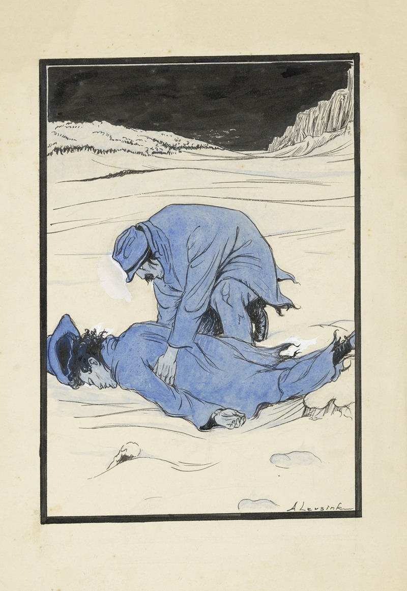 Anny Leusink - Joost ligt bewusteloos in de sneeuw