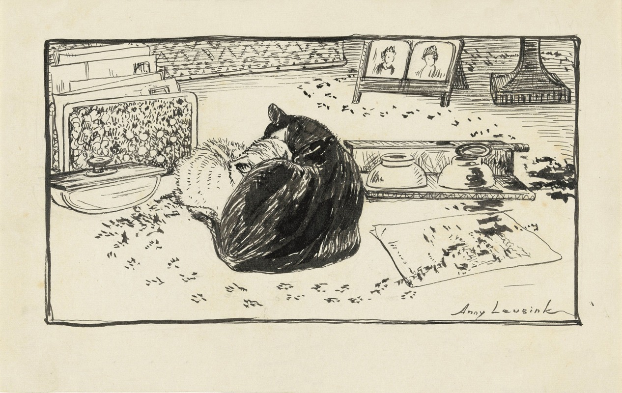 Anny Leusink - Poezen Tommy en Tibert