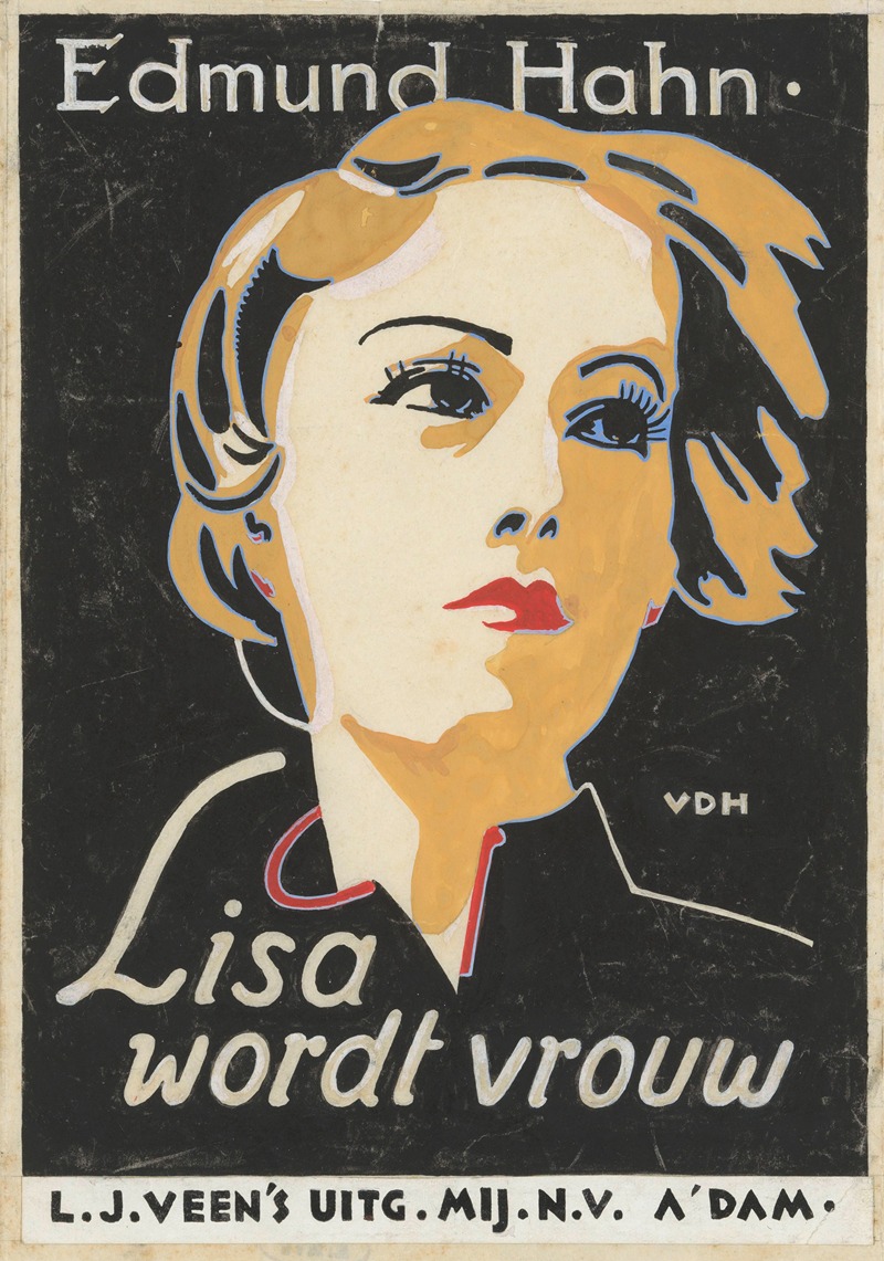 Anonymous - Bandontwerp voor Edmund Hahn, Lisa wordt vrouw
